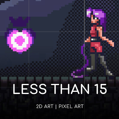 Less than 15 | Pixel Art