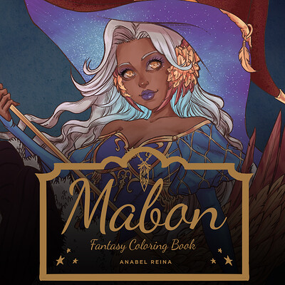 Mabon | Fantasy Coloring Book